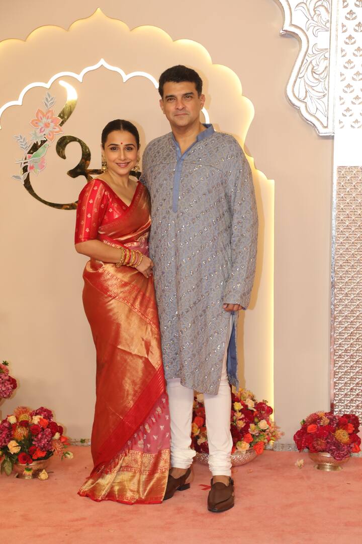 Vidya Balan and Siddharth Roy Kapur were also seen at the wedding.