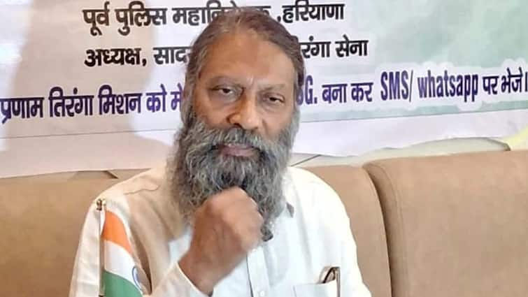 Haryana former DGP Sheel Madhur Appeals to salute tiranga on 22 July ANN 22 जुलाई को तिरंगा दिवस घोषित करने की मांग, हरियाणा के पूर्व DGP चला रहे हैं अभियान