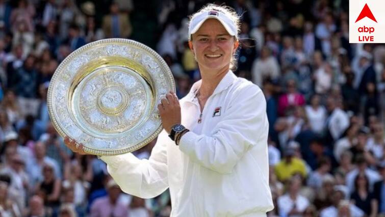 Barbora Krejčíková Becomes 8th Different Woman To Win Wimbledon Wimbledon 2024: উইম্বলডনের নতুন রানি ক্রেচিকােভা, পাওলিনকে হারিয়ে জিতলেন কেরিয়ারের দ্বিতীয় গ্র্যান্ডস্লাম