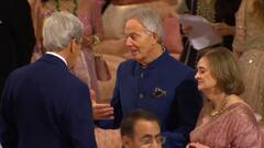 पंतप्रधान मोदींचे आशीर्वाद, शरद पवारही पोहोचले; लगीनघरी दिग्गजांची वारी, फोटोत झळकले पुढारी