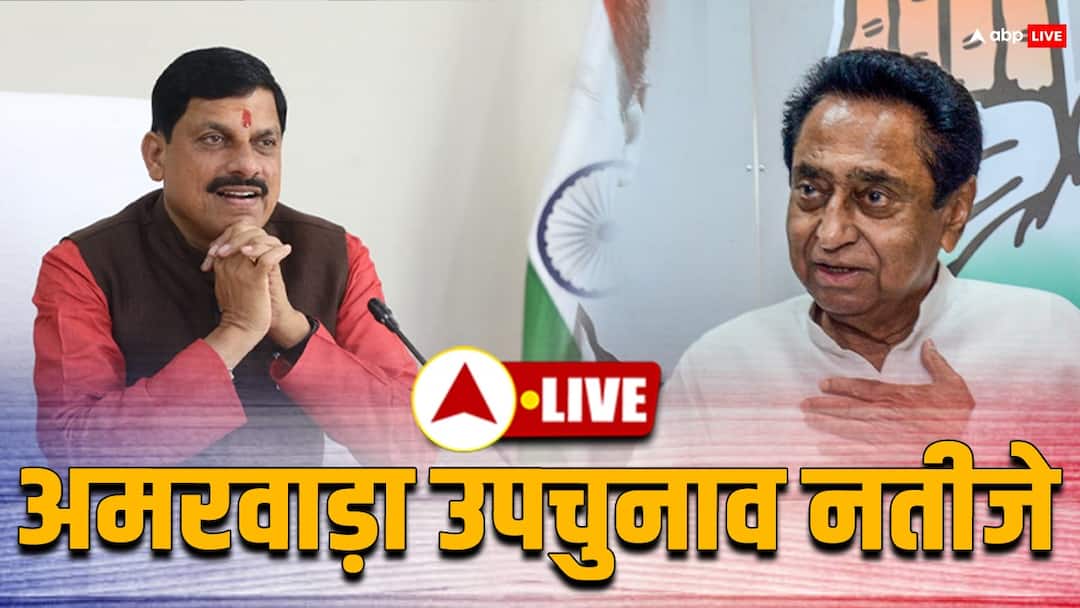 Amarwara By-election Result 2024 Live Updates Madhya Pradesh Bypoll Result Winner Dhiren Shah Congress BJP Amarwara Bypolls Result 2024 Highlights: मध्य प्रदेश के अमरवाड़ा में बीजेपी ने कर दिया खेला! कांग्रेस की हार पर क्या बोले जीतू पटवारी?