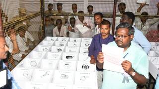 விக்கிரவாண்டி இடைத்தேர்தல்... தொடங்கியது வாக்கு எண்ணிக்கை! திமுக முன்னிலை