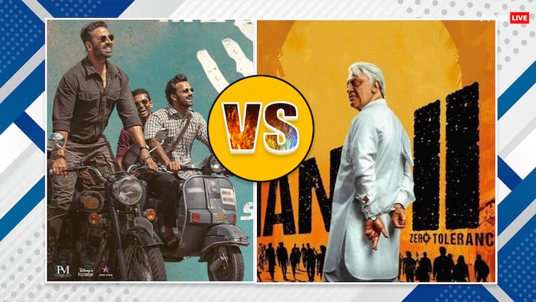 Indian 2 Vs Sarfira Box Office Collection Day 2 kamal haasan starrer surpassed 30 crores see akshay kumar film collection Indian 2 Vs Sarfira BO Collection Day 2: दो दिन में 30 करोड़ के पार हुई 'इंडियन 2', अक्षय कुमार की 'सरफिरा' का बुरा हाल! देखें कलेक्शन