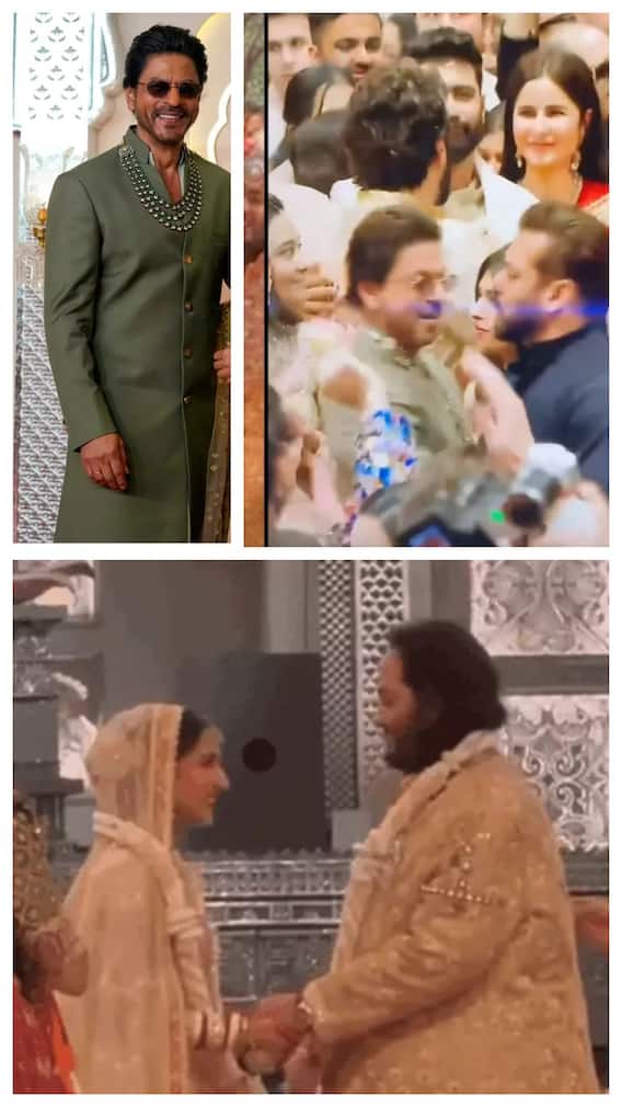 अनंत-राधिका की शादी में खूब नाचे SRK-सलमान, वीडियो वायरल