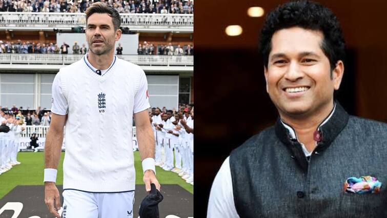 Sachin Tendulkar emotion post for England pacer James Anderson as he retire from international cricket James Anderson: 'आपको बॉलिंग करते देखना...', सचिन तेंदुलकर ने भावुक पोस्ट कर जेम्स एंडरसन को दी विदाई