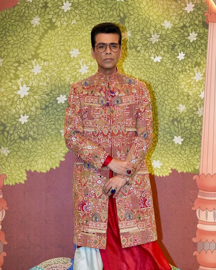 Karan Johar in an ethnic look.