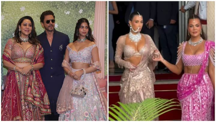 Anant Ambani and Radhika Merchant's Shubh Aashirwad ceremony once again saw celebs from across the country, marking their presence to bless the newlywed couple.