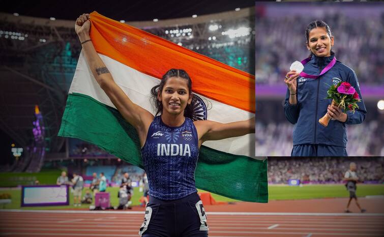 India fastest woman hurdles Jyothi Yarraji Biography Qualified for Paris Olympics 2024 Paris Olympics 2024: पिता सिक्योरिटी गार्ड... मां क्लीनर! गरीबी का खेल पलटकर, ओलंपिक में तिरंगा फहराने को तैयारी देश की बेटी