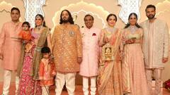 Anant-Radhika Wedding: Ambani Family Exudes Royalty In Pastel Shades: IN PICS
