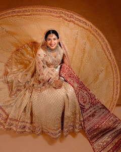 Anant Ambani Wedding: మహారాణిలా మెరిసిపోయిన రాధికా మర్చెంట్