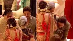 શાહરુખ ખાને ફરી ફેન્સનું દિલ જીત્યું, બિગ બીને જોતા પગે લાગ્યો, વીડિયો વાયરલ 