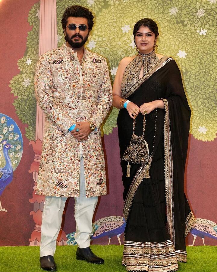 Sibling duo Arjun Kapoor and Anshula Kapoor.
