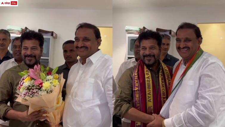 BRS MLA arikepudi gandhi joined congress in the presense of cm revanth reddy BRS MLA Arikepudi Gandhi: కాంగ్రెస్‌లో చేరిన బీఆర్ఎస్ ఎమ్మెల్యే - ఇప్పటివరకూ ఎంతమంది చేరారంటే?