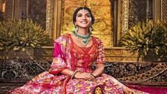 Radhika Merchant Wears Lehenga Symbolising Her Union With Anant Ambani For Shubh Aashirwad; PICS