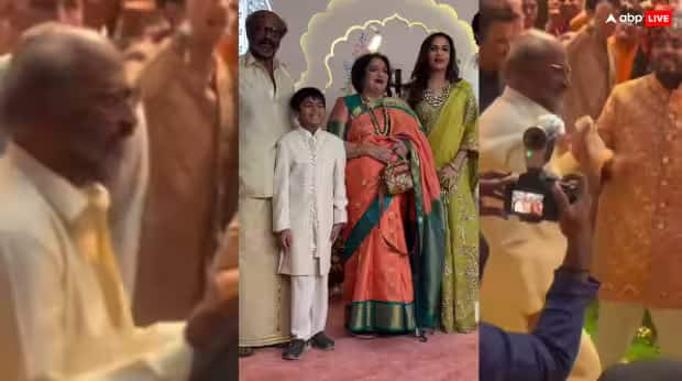 anant-ambani-radhika-merchant-wedding-rajinikanth-dance-watch-viral-video Anant Radhika Wedding:  73 વર્ષના રજનીકાંતે અનંત અંબાણીના લગ્નમાં એવો ધાંસુ ડાન્સ કર્યો કે બધા જોતા જ રહી ગયા, જુઓ વીડિયો