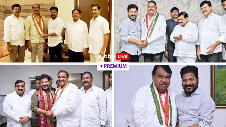 Revanth is inducting BRS MLAs one by one instead of at once  why Abpp Telangana Congress Plan : ఒక్కొక్కరిగా ఎమ్మెల్యేలను చేర్చుకుంటున్న రేవంత్ - ఈ రాజకీయం వెనుక వ్యూహమేంటి ?