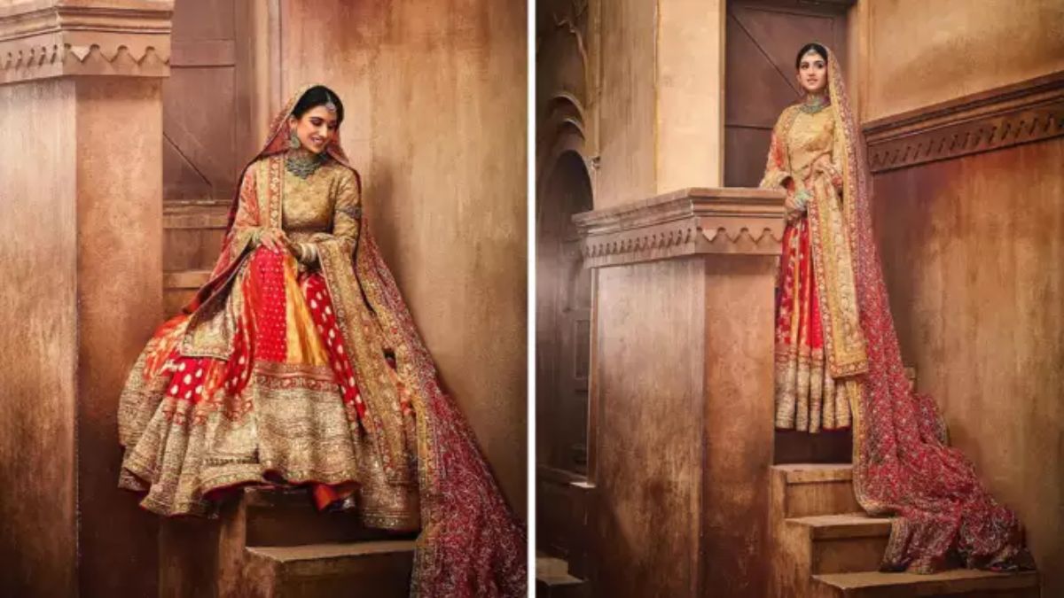 Fashion : वडील कोट्याधीश..सासरे अब्जाधीश, सोन्याचा लेहेंगा घालून..सोन्याच्या पावलांनी आली अंबानींची सून 'राधिका', किंमत वाचून थक्क व्हाल