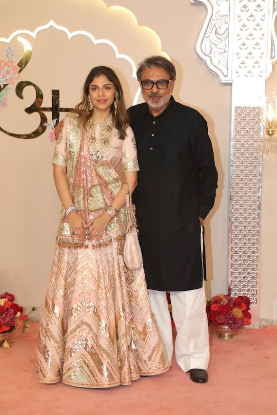 Anant Ambani Radhika Merchant Wedding: Sharmin Sehgal Attends With Her Uncle Sanjay Leela Bhansali