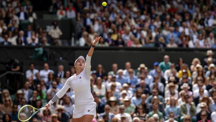 Wimbledon 2024 Barbora Krejcikova Wins Maiden Wimbledon Title Beats Jasmine Paolini Women Singles Final Wimbledon 2024: Barbora Krejcikova Wins Maiden Wimbledon Title, Beats Jasmine Paolini In Women's Singles Final