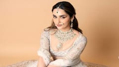Manushi Chillar Wears A Nath With Her Silver Lehenga For Anant-Radhika's Wedding; SEE PICS