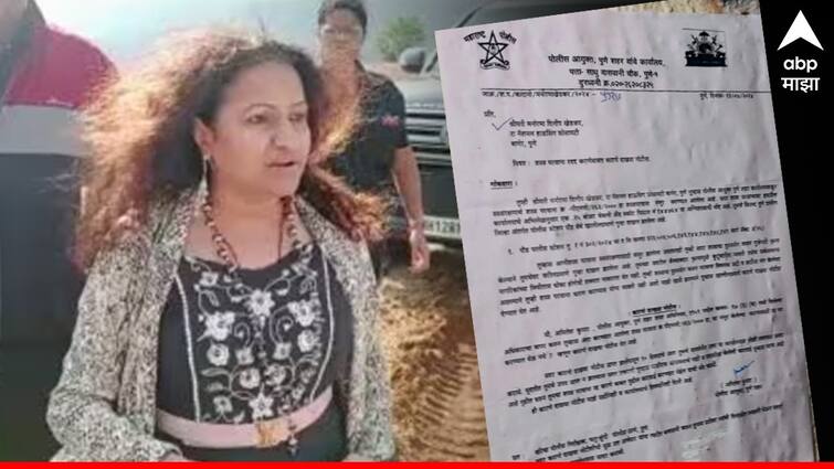 pune police at ias officer pooja khedkars house notice issued to inquire about pistol use manorama khedkar Manorama Khedkar: पिस्तूल वापराच्या चौकशीसाठी पुणे पोलीस मनोरमा खेडकरांच्या दारावर, पण पोलिसांना अजूनही नो एंट्री