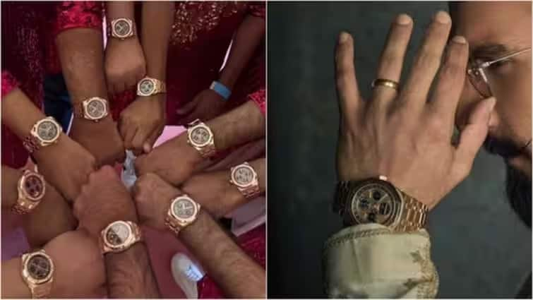 anant ambani gifts shahrukh khan ranveer singh and other watches worth 2 crore Ambani Wedding:   শাহরুখ-রণবীরদের ২ কোটি টাকার ঘড়ি, অনন্ত অম্বানি দিলেন উপহার