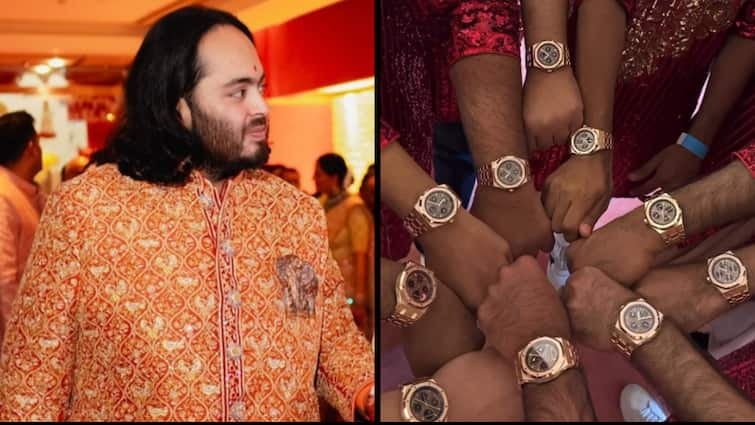 Anant Ambani Gifts His Groomsmen Limited Edition Watch Worth Crores. WATCH