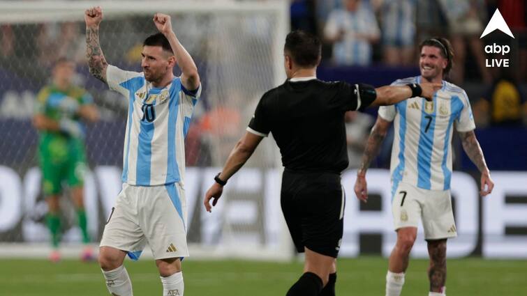 Argentina vs Colombia Copa America Final 2024 Lionel Messi to touch new milestone live tv timing online streaming details Lionel Messi: বিশ্বরেকর্ড গড়তে চলেছেন মেসি, আর্জেন্তিনা বনাম কলম্বিয়া ফাইনাল দেখা যাবে ভারতে?