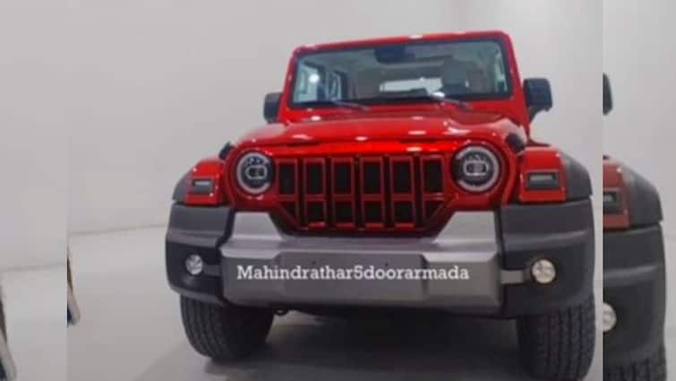 Mahindra Thar Armada 5-Door Gets A Different Look From 3-Door Ahead Of August 15 Launch Mahindra Thar Armada 5-Door Gets A Different Look From 3-Door Ahead Of August 15 Launch