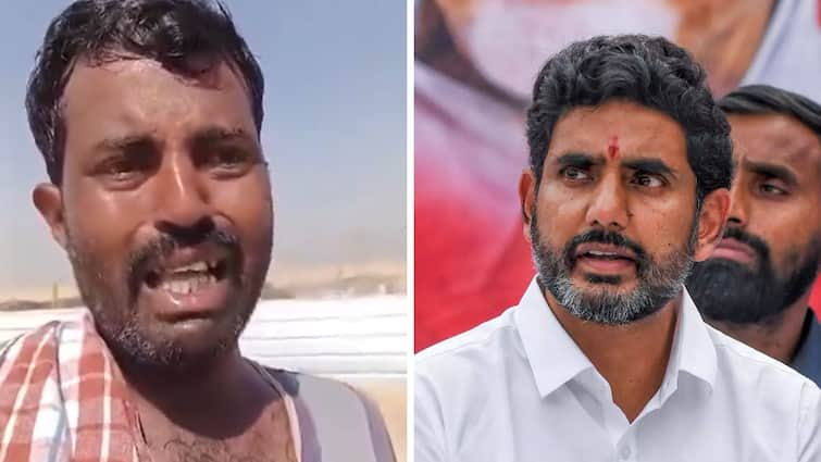 AP Minister Nara Lokesh responds over victim man suffering in Kuwait Nara Lokesh: కువైట్‌ బాధితుడికి లోకేశ్ భరోసా - వైరల్ వీడియోపై స్పందించిన మంత్రి