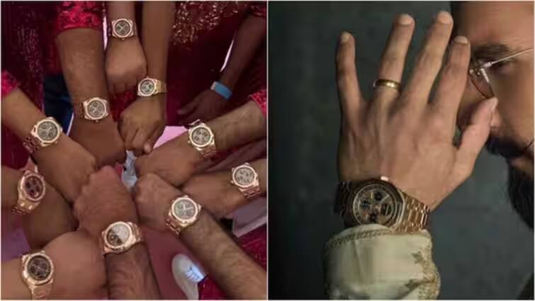 anant-ambani-gifts-shahrukh-khan-ranveer-singh-and-other-groomsmen-watches-worth-2-crore Ambani Wedding: અનંતના લગ્નમાં થયો ભેટનો વરસાદ, આ લોકોને અંબાણી પરિવારે આપી 2-2 કરોડની ઘડિયાળ