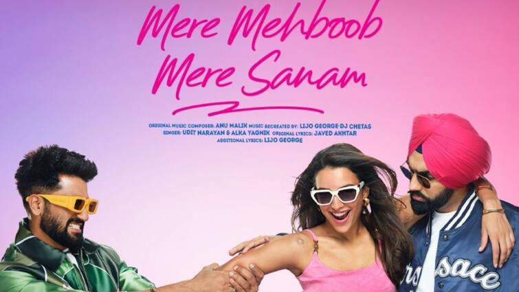 shah rukh khan mere mehboob mere sanam remake in vicky kaushal bad newz netizens critisied makers said ruined 90 s bollywood song marathi news Mere Mehboob Mere Sanam : चांगल्या गाण्याची वाट लावली, नवीन गाणी बनवता येत नाहीत का? विकी कौशलच्या चित्रपटात 'मेरे मेहबूब मेरे सनम' चा रिमेक; नेटकरी संतापले