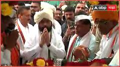 वारकरी पोषाखात पंढरपुरात मुख्यमंत्री शिंदें वारीत सहभागी, निळाबारायांच्या पालखीचे दर्शन घेत वारीचा घेतला आढावा