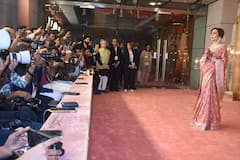 Nita Ambani Captures Attention In Pink Saree And Diamond Studded Jewellery For Anant Ambani's Grand Reception, PICS