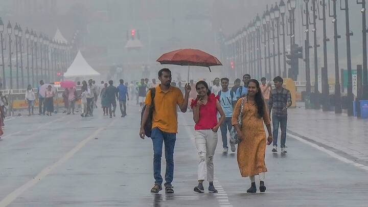 The sky will remain cloudy in Delhi on Sunday. According to IMD, there is a possibility of rain again today.