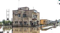 बागमती नदी ने मुजफ्फरपुर वासियों की बढ़ाई मुसीबत, स्कूल और कॉलेज में घुसा पानी