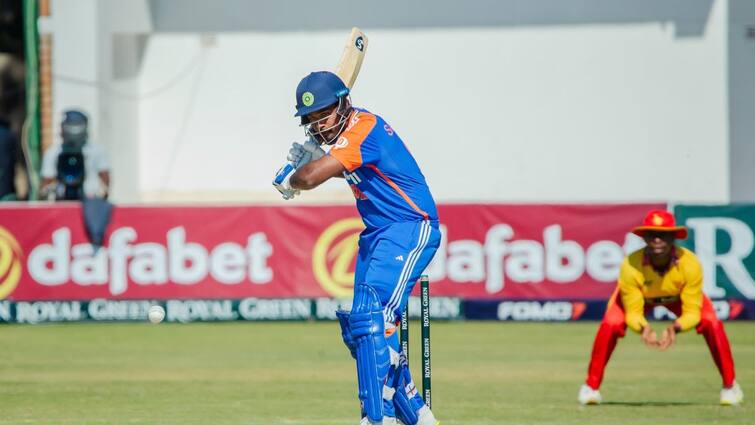 IND vs ZIM 5th T20I Highlights India Beat Zimbabwe By 42 Runs Harare Sanju Samson Mukesh Kumar IND vs ZIM 5th T20I Highlights: Samson's Knock, Dube's All-Round Show Help India Wrap Up Series With Fourth Win