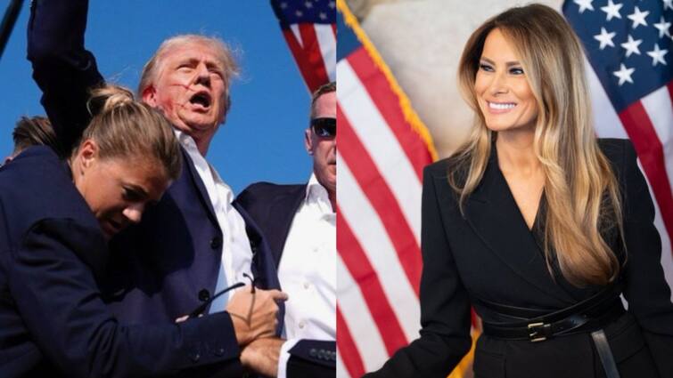 United States Donald Trump wife Melania reacts assassination bid 'When I Watched Bullet Strike My Husband...': Melania Trump Recalls Horror Of Watching Assassination Attempt