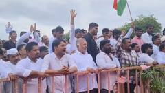 बारामतीत अजितदादांच्या सभेत छगन भुजबळांचे भाषण संपताच 'एक मराठा, लाख मराठा'च्या जोरदार घोषणा