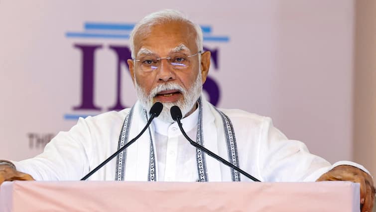 prime minister narendra Modi in kargil Kargil War Memorial Shinkun La Tunnel Project July 26 PM Modi Visits Kargil War Memorial, Witnesses First Blast Of Shinkun La Tunnel Project