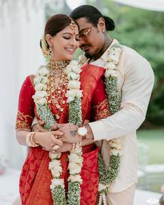 Varu Nicholai : திருமணம் முடிந்த கையோடு பத்திரிக்கையாளர்களை சந்தித்த வரு நிக்கோலய்!