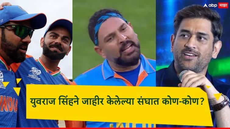 Yuvraj Singh Announces All Time Best XI Pakistan legend in the team but MS Dhoni has no place युवराज सिंहने जाहीर केली All Time Best XI; पाकिस्तानचा दिग्गज संघात, मात्र MS धोनीला स्थान नाही!