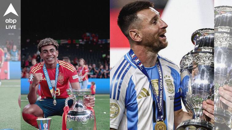 Finalissima 2025 Copa America champion Argentina to face Euro Cup winner Spain Lionel Messi Lamine Yamal Argentina vs Spain: ফাইনালিসিমার অপেক্ষা শুরু ফুটবলপ্রেমীদের, মেসি বনাম ইয়ামাল লড়াই কবে?