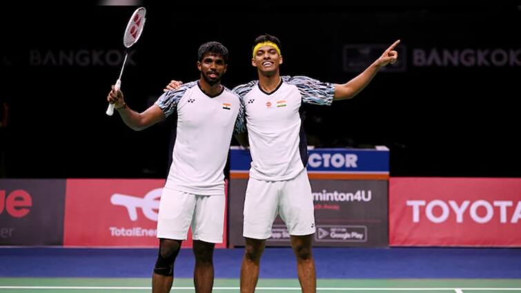 who are chirag shetty and satwik sairaj rankireddy former world number 1 badminton mens doubles very high chance winning medal paris olympics 2024 Paris Olympics 2024: कौन हैं चिराग शेट्टी और सात्विक साईराज रेड्डी? जिनका ओलंपिक में पदक जीतना है लगभग तय!