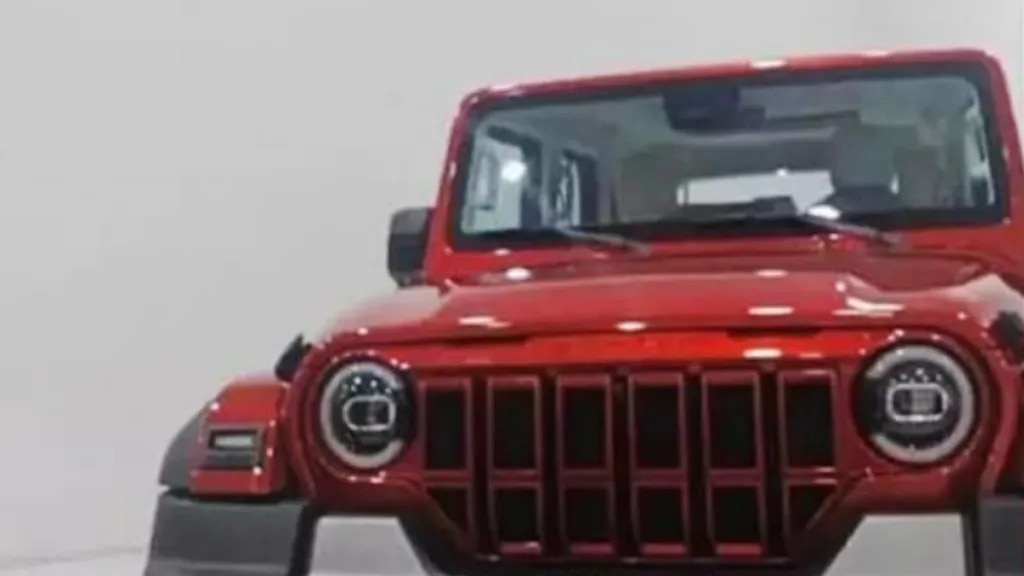 ਲਾਂਚ ਤੋਂ ਪਹਿਲਾਂ ਦੇਖੋ ਨਵੀਂ Mahindra Thar 5 Door ਦੀਆਂ ਤਸਵੀਰਾਂ! ਕਮਾਲ ਦੀ ਹੈ Front Grill