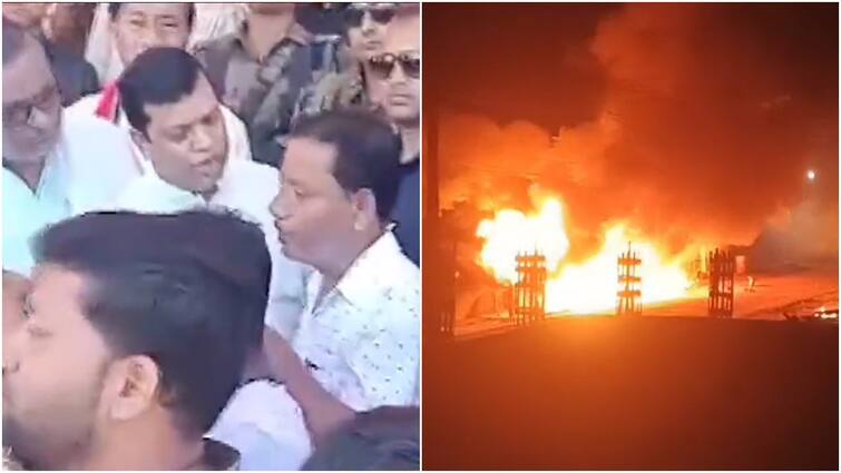 Tripura Minister Faces Villagers’ Ire In Violence-Hit Gandatwisa After Mob Assault