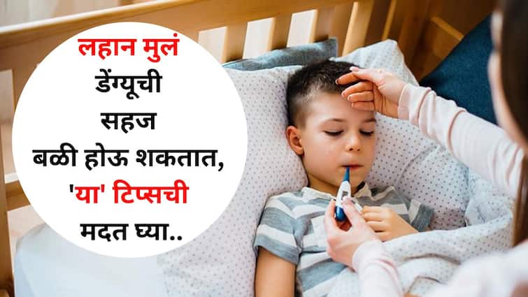 Child Health lifestyle marathi news Parents beware children can easily become victims of dengue take special care with the help of these tips Child Health : पालकांनो सावधान! पावसाळ्यात लहान मुलं डेंग्यूचे सहज बळी होऊ शकतात, 'या' टिप्सच्या मदतीने घ्या विशेष काळजी 