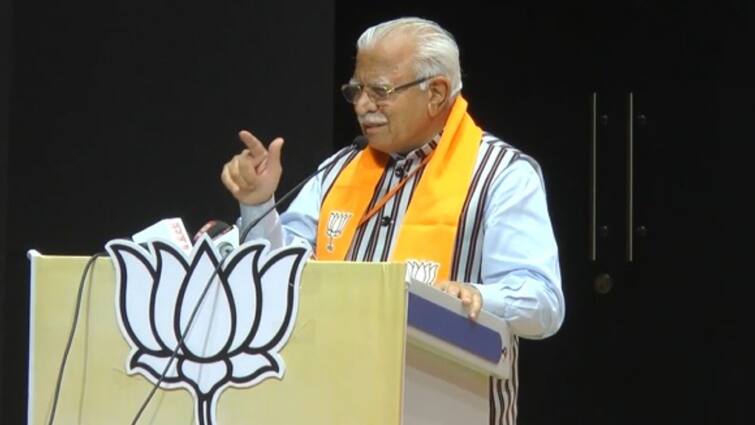 Manohar Lal Khattar Union Minister BJP Attack On Congress Lok Sabha Elections Result 'उन्हें एक बात का जश्न मनाना चाहिए कि...', केंद्रीय मंत्री मनोहर लाल खट्टर का कांग्रेस पर तंज