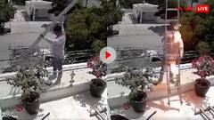 ऐसी मौत किसी को ना आए, छत पर खड़ा शख्स अचानक बन गया राख, वीडियो देख मुंह को आ जाएगें प्राण