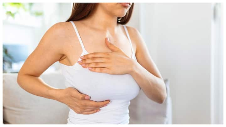 Cysts: The formation of a cyst in the breast can also cause an increase in its size. A cyst is a type of fluid-filled mass. It is usually not harmful, but it should not be ignored. If you feel a lump in the breast, contact the doctor immediately.